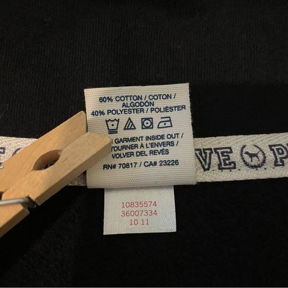 VS. PINK Y2K 1/4 zip sweatshirt-small EUC - Picture 6 of 6